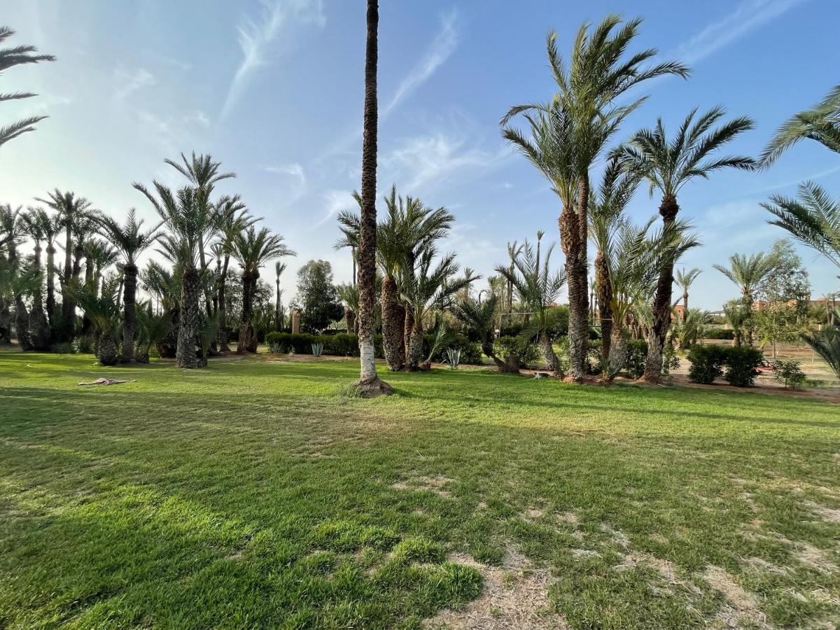 Fabuleux Appartement, Rez De Jardin Au Sein De La Palmeraie Marrakesh Exterior photo